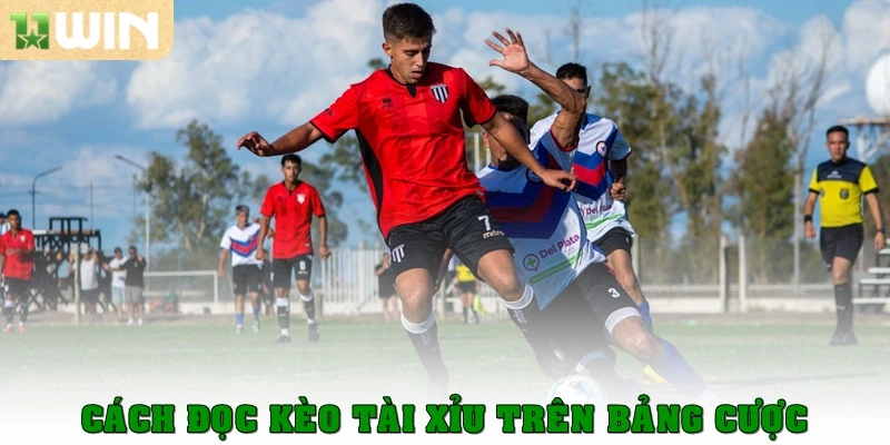 Cách đọc kèo tài xỉu trên bảng cược